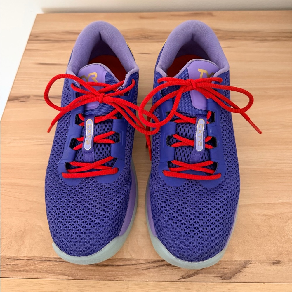 TYR Purple and Red Athletic Shoes
